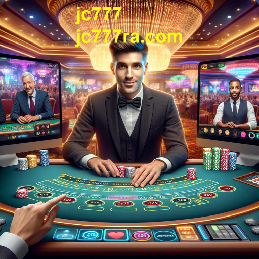 Experimente a Emoção do Cassino Ao Vivo no jc777